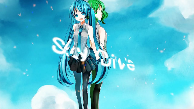 【初音ミク＆GUMI】Sky Dive【オリジナルMV】