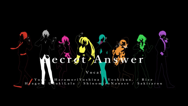 【合唱】「Secret Answer」歌わせていただいた。